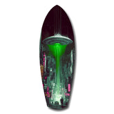 Alien Invade Glass Wall Art.